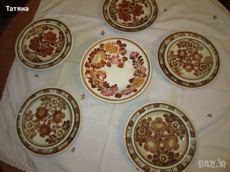  ЧИНИИ ,ВАЗИ :СВЕЩНИЦИ от 50-те години --керамика  КОЛО, снимка 1