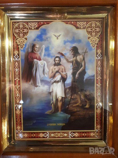 ИКОНА БОГОЯВЛЕНИЕ, снимка 1