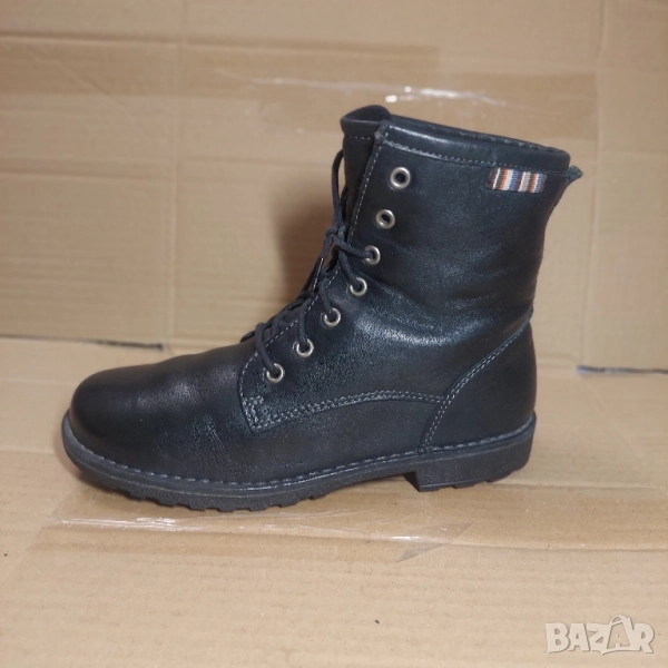 кожени ботуши / боти ECCO номер 38 обувки , снимка 1