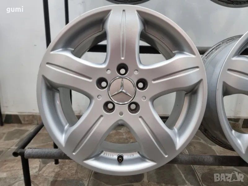 4бр 16ски джанти за MERCEDES 5х112мм A160731 , снимка 1