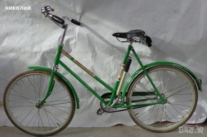 Ретро велосипед марка ГаЗ   Школник - 026 произведен 1982 година в СССР употребяван 20 цола, снимка 1