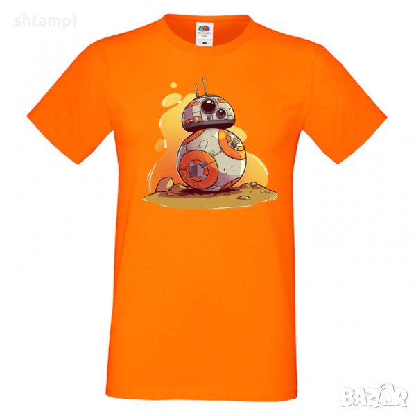 Мъжка тениска Star Wars BB-8 Star Wars Игра,Изненада,Подарък,Геймър, , снимка 1