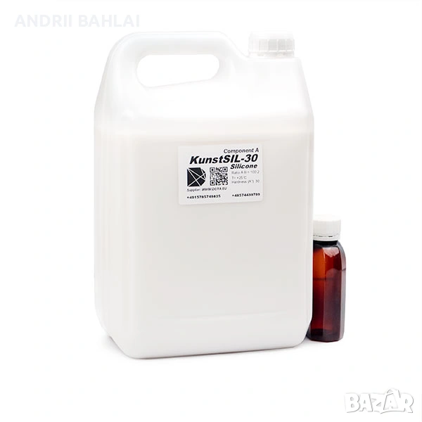 Силикон за калъпи Течен силиконов каучук Силиконови каучуци 10 кг, снимка 1