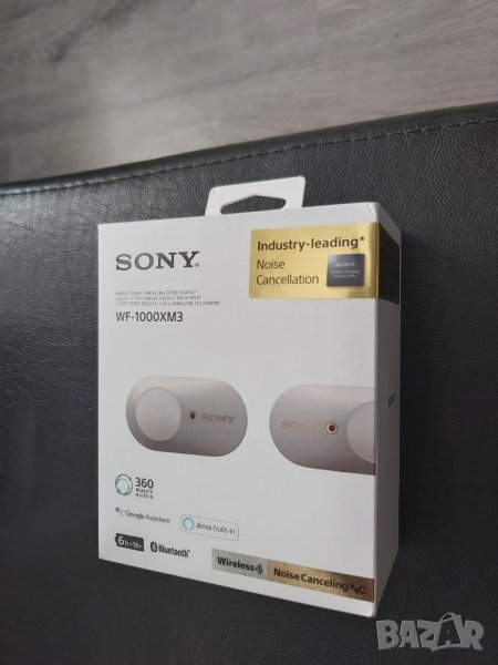  SONY WF1000XM3S БЕЗЖИЧНА ВРЪЗКА, ЗЛАТЕН, снимка 1