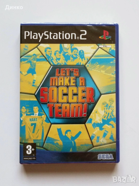 Нова игра за PS2, Let's make a soccer team!, снимка 1