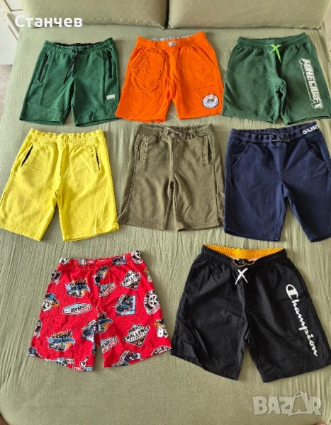 Лот от 8 къси панталони за ръст 140см, снимка 1