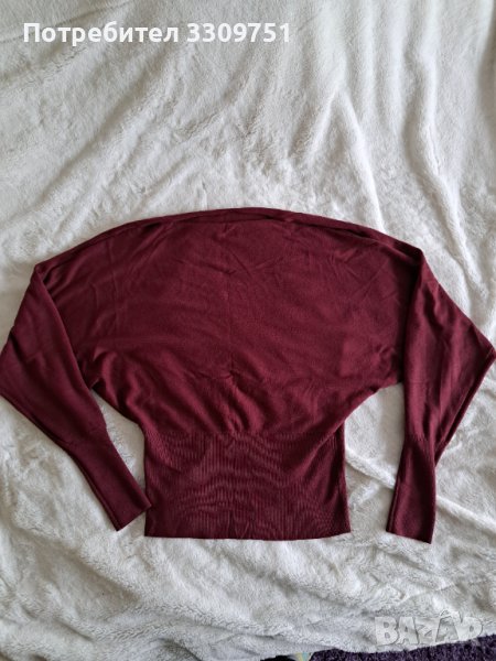 Дамска блуза в цвят бордо, снимка 1