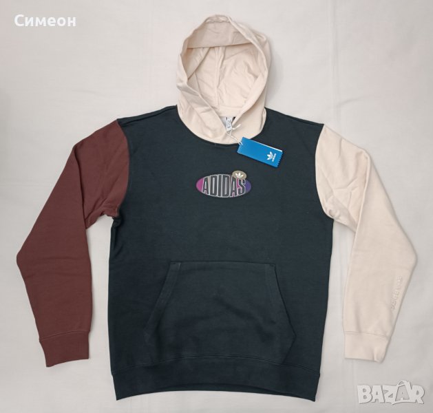 Adidas Originals Trefoil Colorblock Hoodie оригинално горнище S Адидас, снимка 1