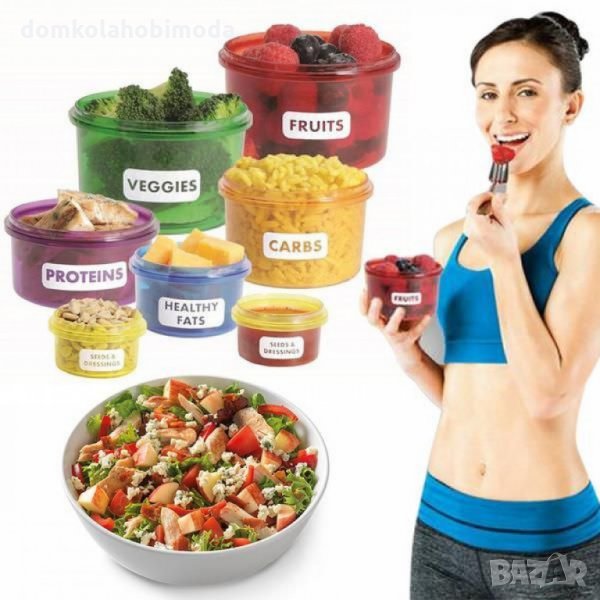 Кутии за разделно хранене 7бр., снимка 1