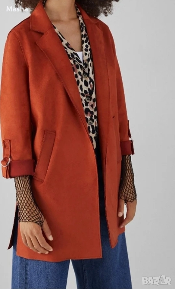 Bershka късо пролетно палто S, снимка 1