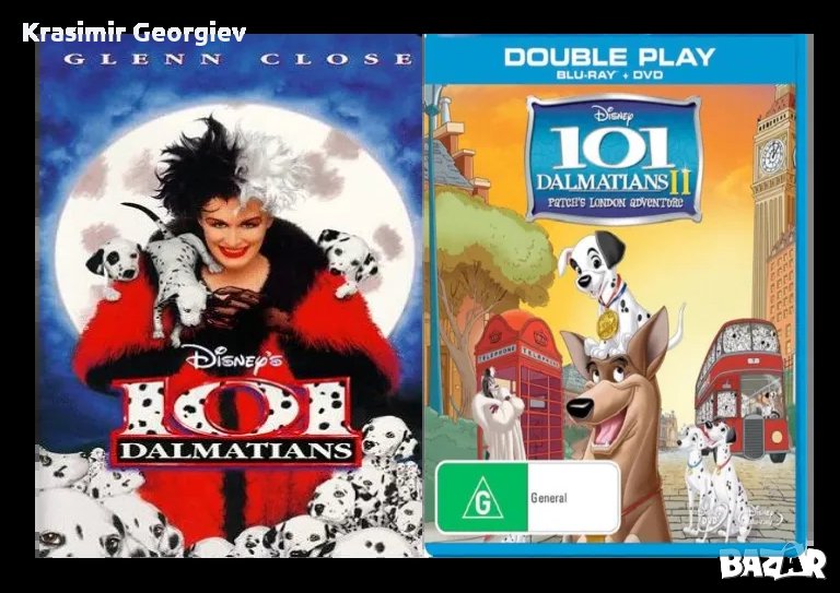 От личната ми колекция видео касети с филми , с анимация, снимка 1