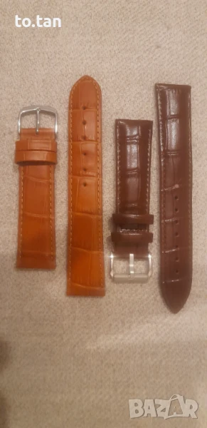 20мм каишки естествена кожа , снимка 1