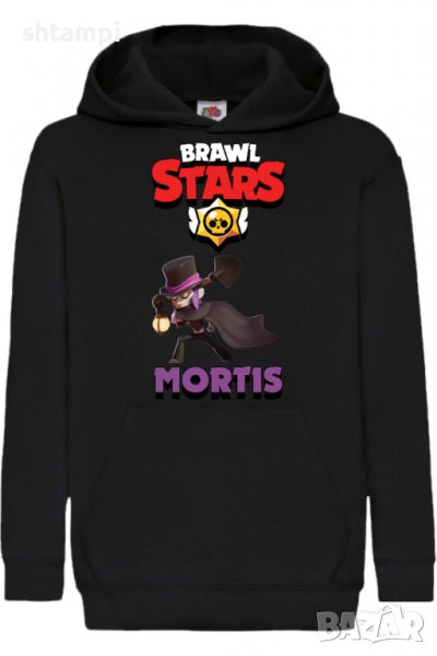 Детски Суитчър/Суитшърт Mortis 1,Brawl Stars,Игра,Подарък,Изненада,Забавление,Рожден Ден, снимка 1