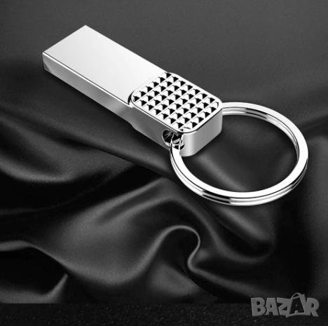 64GB UDisk Flash USB Drive Удароустойчива Водоустойчива Метална Флашка Ключодържател 58~60GB Fashion, снимка 1