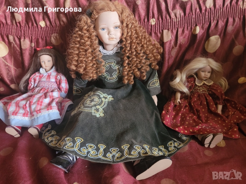 Порцеланови кукли Pauline 3 бр., снимка 1
