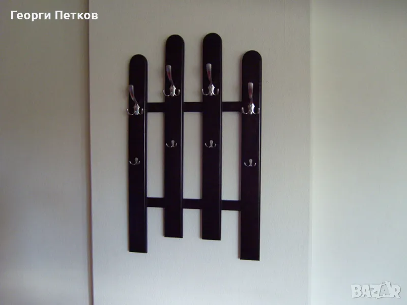 Четворна закачалка,венге-61лв., снимка 1