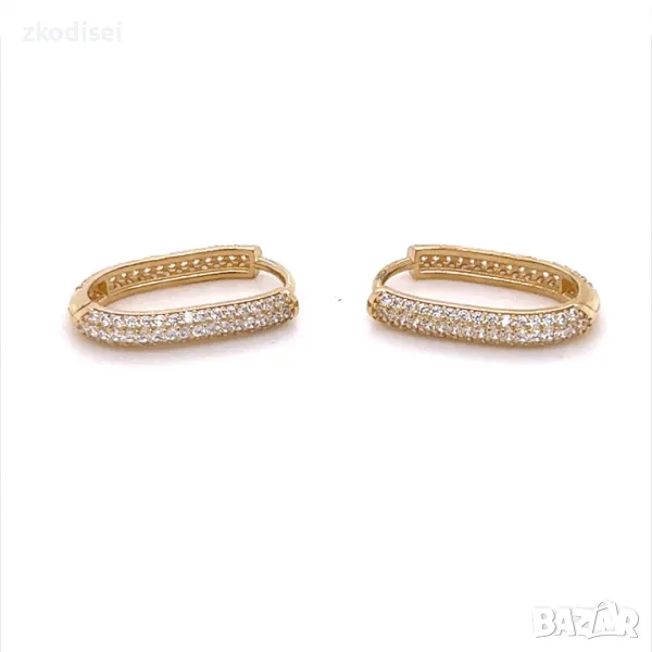 Златни обеци 3,42гр. 14кр. проба:585 модел:26539-6, снимка 1