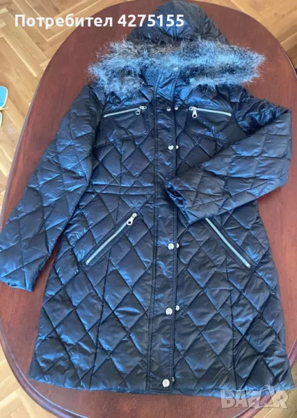 Пухено яке на Guess, снимка 1