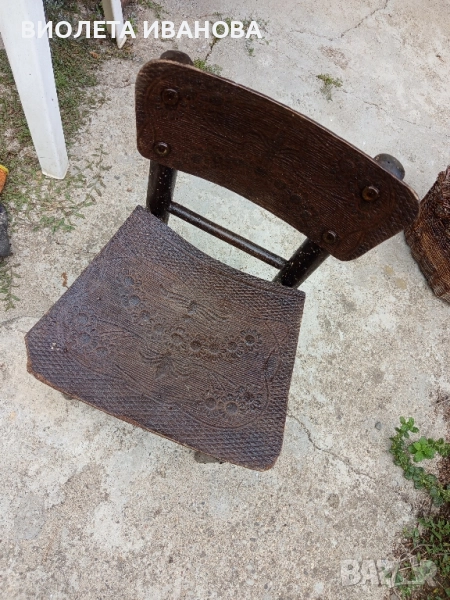 старо автентично столче., снимка 1