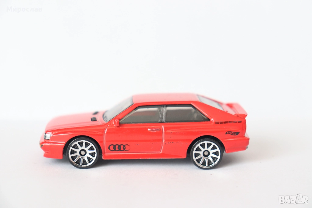 1/64 HOT WHEELS AUDI QUATTRO КОЛИЧКА МОДЕЛ, снимка 1
