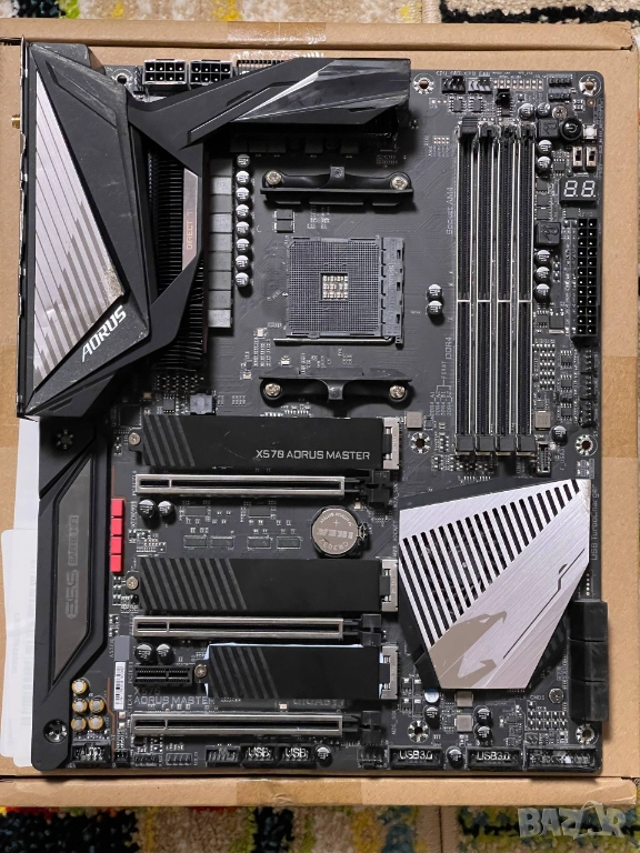 Gigabyte x570 Aorus Master Elite, снимка 1