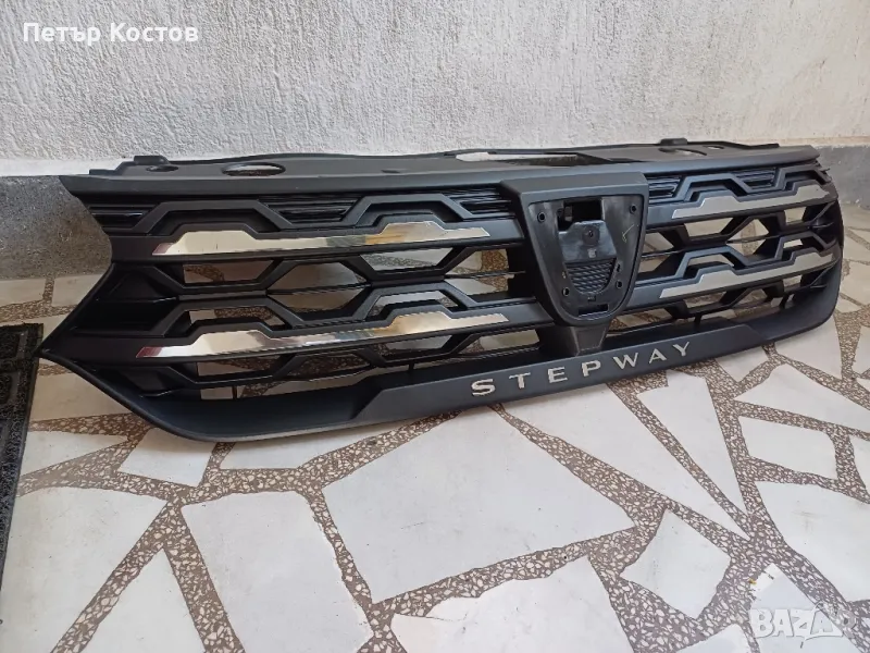 Решетка предна броня за Dacia Sandero III Stepway (2020-2022), снимка 1