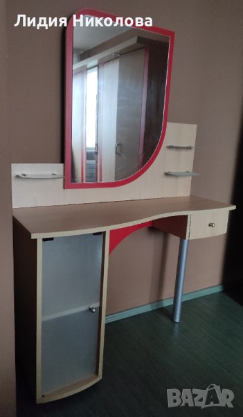 Тоалетка с огледало 116 см, снимка 1