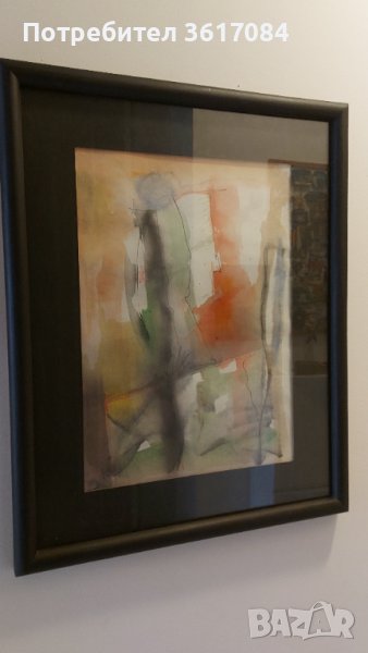 Картина на Руслан Марков, абстракция, акварел, снимка 1
