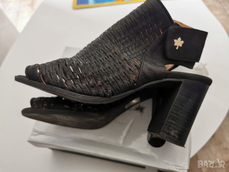 Сандали на ток 38 номер, снимка 1