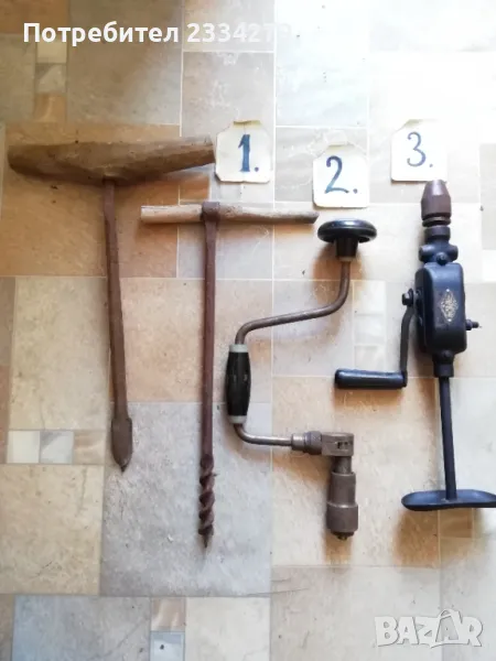 Стари ръчни дрелки ,,МАТКАПИ" , снимка 1