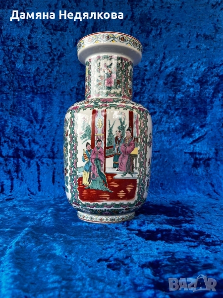 Прекрасна китайски ваза , снимка 1