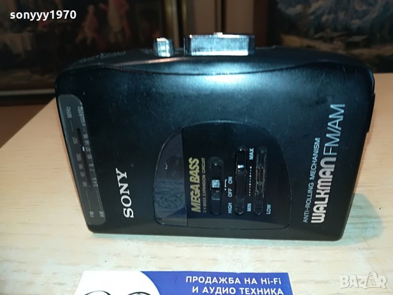 sony wm-fx16 walkman-radio/tape, снимка 1