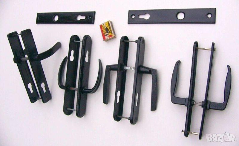 Нови Български К-ти ШИЛДОВЕ с Дръжки 70 мм 90 мм МЕТАЛ СОНИКО за Секретни Патрони Брави Врати БАРТЕР, снимка 1