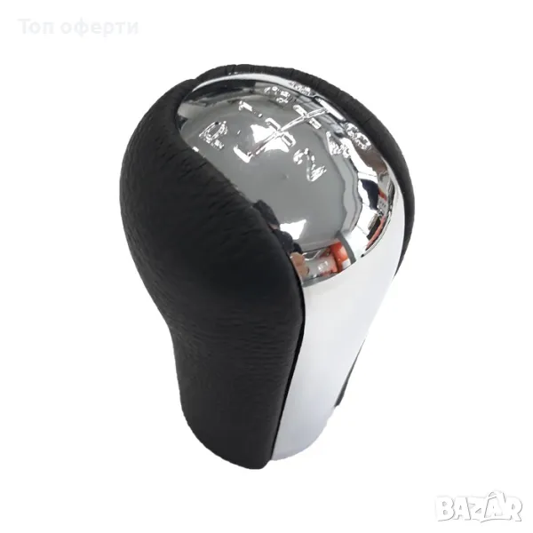 Топка за скоростен лост съвместима с Toyota - 6 скорости - хром, снимка 1