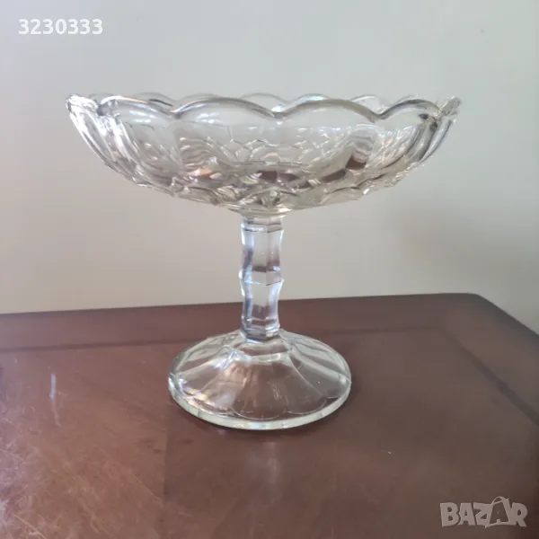  Кристална фруктиера стара, снимка 1