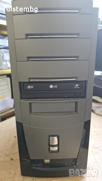 Кутия за компютър ATX сива, снимка 1