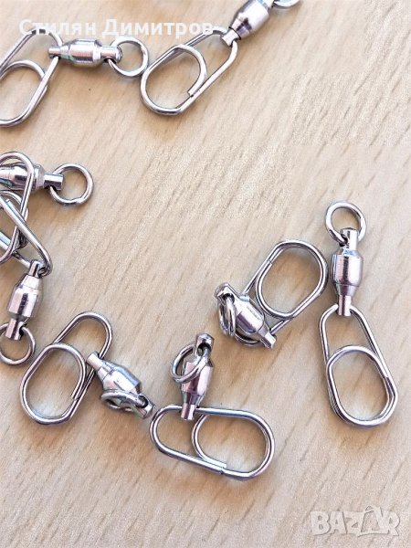 Лагерни вирбели с карабинка, снимка 1