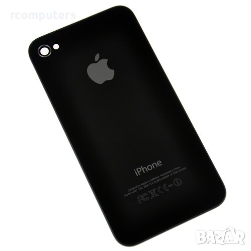 Черен гръб за iPhone 4S, снимка 1