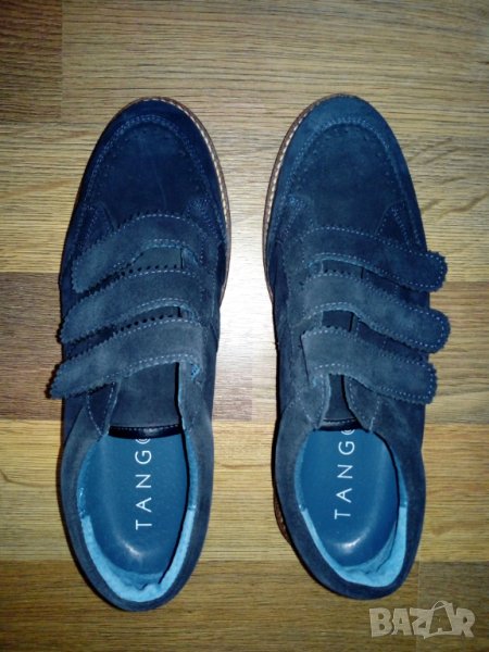 Нови дамски обувки естествен велур с велкро закопчаване, номер 41, снимка 1