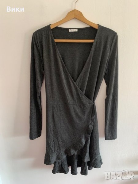 Сива красива рокля, снимка 1