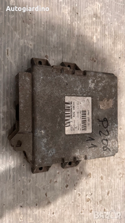 Компютър за двигател / ECU / Моторен компютър за Peugeot 206 - 16301.574 / 9637086980, снимка 1