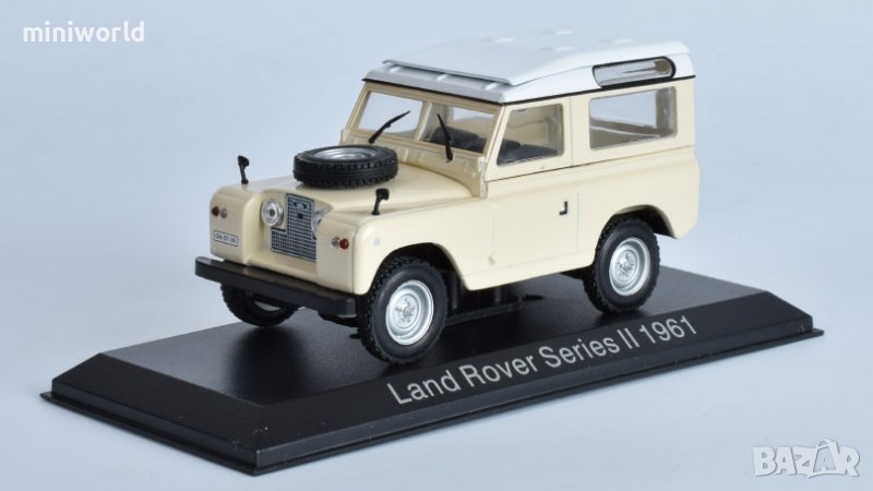Land Rover II 1961 - мащаб 1:43 на DeAgostini моделът е нов в блистер, снимка 1