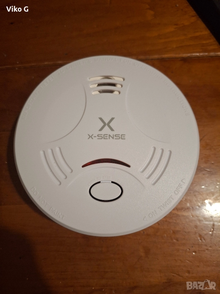 Фотоелектрически детектор за дим X-Sense SD11, 85 dB, 122x122x44mm, снимка 1