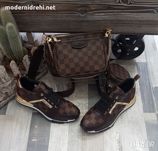 Дамски спортни обувки и чанта Louis Vuitton, снимка 1