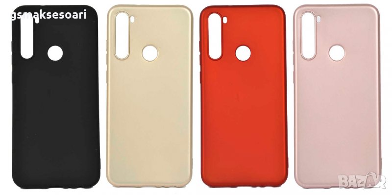 Xiaomi Redmi Note 8T - Силиконов Кейс Гръб MATT, снимка 1