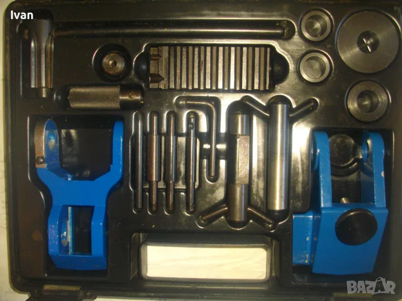 Немски Като нов РЪЧЕН УНИВЕРСАЛЕН ОГЪВАЧ ОГЪВАЧКА ТРЪБИ ШИРИНА ДО 40мм ДЕБЕЛИНА 4мм Пълен комплект , снимка 1