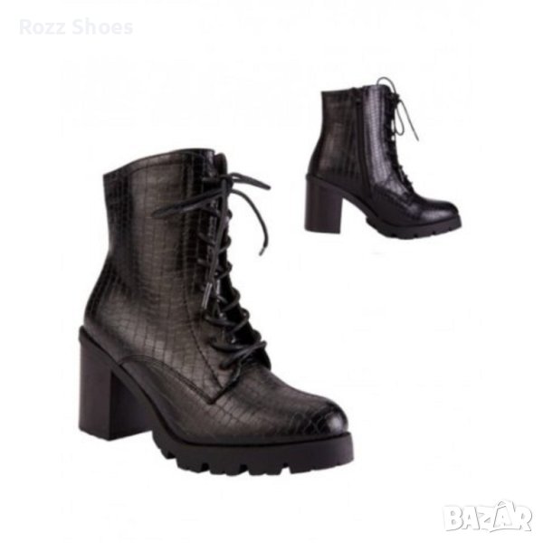 Дамски боти  нов модел черен цвят код12, снимка 1