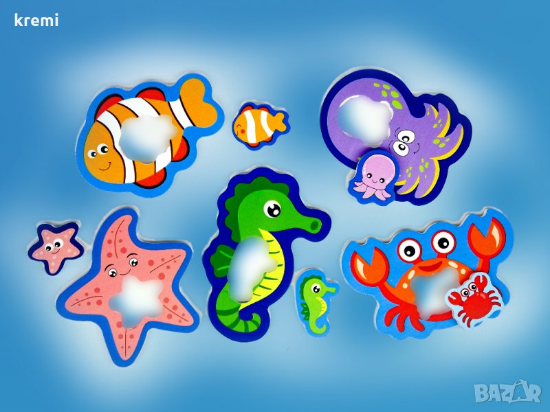 НОВИ! Мек пъзел за игра / Стикери за баня , снимка 1