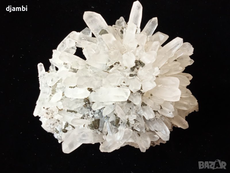 №106,Кварц, Планински кристал,Кварцова друза,Quartz Bulgaria,BGminerals,, снимка 1