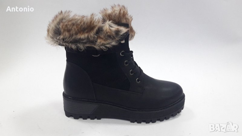 Дамски боти 3300 в черно модел 2021г., снимка 1